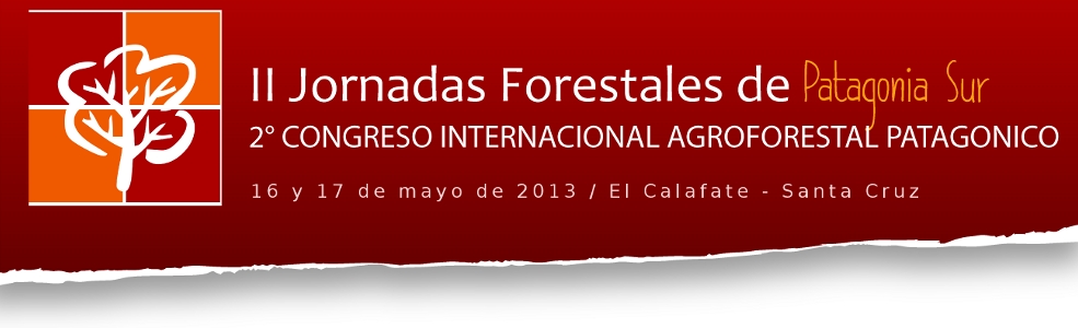 II Jornadas Forestales de Patagonia Sur -  2° Congreso Internacional Agroforestal patagónico logo